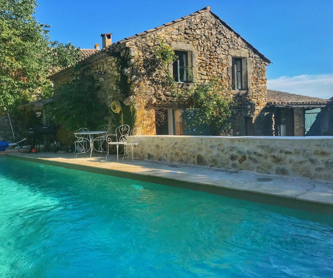 La Magnanerie D'Audabiac Villa Lussan  ภายนอก รูปภาพ