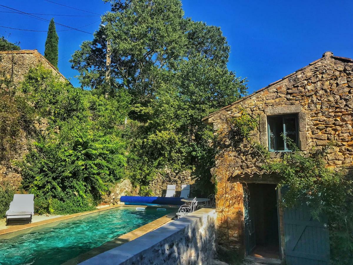 La Magnanerie D'Audabiac Villa Lussan  ภายนอก รูปภาพ